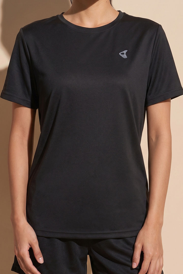Zelocity Quick Dry Relaxed Top - Black Beauty — image 5